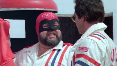 J J Long time no see Nice to see you Captain Chaos - Cannonball Run II