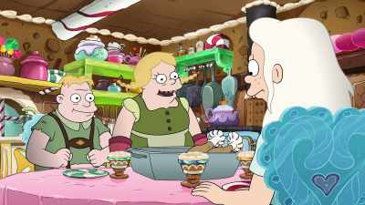 Ja. It does, but it's not. Eat. - Disenchantment