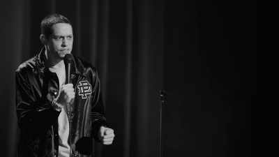 Jack comes out,
she goes, "I love you, Jack!" - Pete Davidson: Turbo Fonzarelli