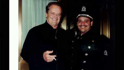 Jack Nicholson was hugging me, - Always at The Carlyle
