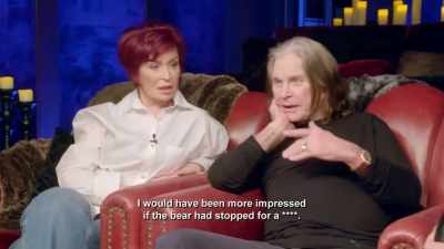 - [Jack] Picked it up and smashed it over their head?
- Yeah. - The Osbournes Want to Believe