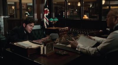 Jack Walker is being held in
custody in Station One's cells. - Murdoch Mysteries