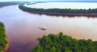 [Jackie] I once ran a tour boat - Amazon Queen