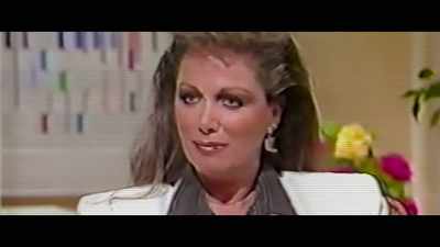 -[Jackie] It's Jackie.
-[host] Jackie… - Lady Boss: The Jackie Collins Story