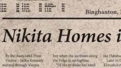 Jackie's impact on
Nikita Khrushchev, at a minimum, - First Ladies