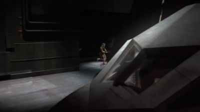 (Jacob) Atmospheric shield is on line!
Cargo bay is pressurised. - Stargate SG-1