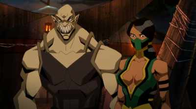 Jade, Baraka, take the TaiGore
through the sides. - Mortal Kombat Legends: Battle of the Realms