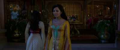 Jafar's guards
on every corner. - Aladdin