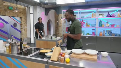 Jaheel? There we go. Yeah!
JAHEEL LAUGHS - Young Masterchef