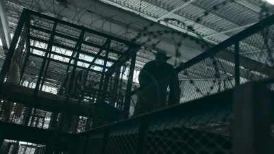 [JAIL CELL DOOR SLAMS] - The Watch