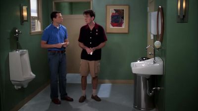 JAKE:
Can I come out now? - Two and a Half Men