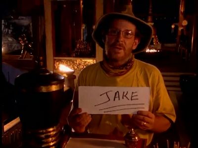 Jake, I didn't like your
statement you just made - Survivor