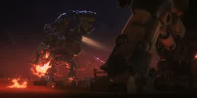 Jake, they're coming around you. - Love, Death & Robots