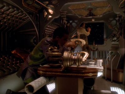 Jake, trim the starboard sprit
about six degrees. - Star Trek: Deep Space Nine