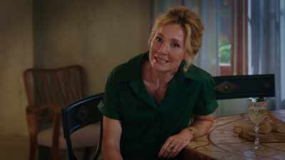 "jam his hand right down my pants." - Murder in Provence