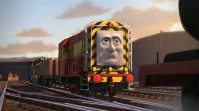 [James clears throat]
Excuse me, - Thomas & Friends: Journey Beyond Sodor
