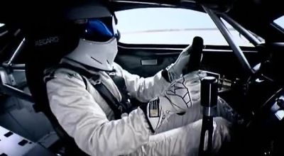 James was driving brilliantly
but then disaster. - Top Gear