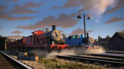 [James gasps] - Thomas & Friends: Journey Beyond Sodor