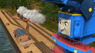 [James]
In fact, back on Sodor, - Thomas & Friends: Journey Beyond Sodor