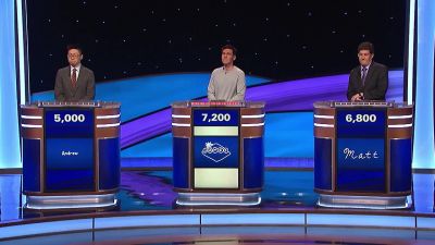 James.
- What are - Jeopardy! Masters