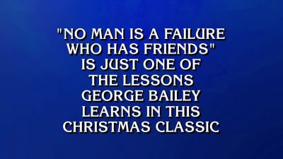 James.
- What is - Jeopardy! Masters