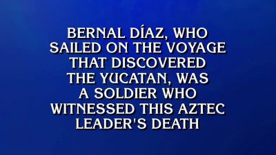 James?
- What is Lost Time? - Jeopardy! Masters