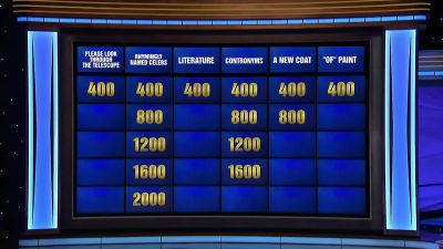 James.
- What's an apology? - Jeopardy! Masters