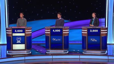 James?
- What's cast iron? - Jeopardy! Masters