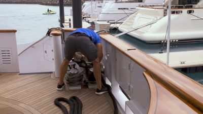Jamie, lock that off for me. - Below Deck Down Under
