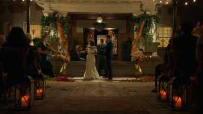 Jana and Brian have chosen
to write their own vows. - Haunted Wedding