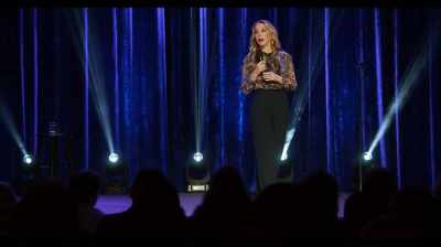 Jane has a ham-colored husband
call Brian. - Katherine Ryan: Glitter Room