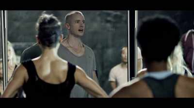 Jane, Hathaway, in the
back, men in the middle, - The Aerialist