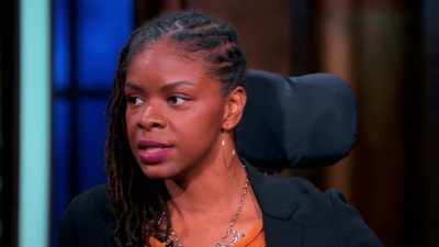 Janet, like she mentioned earlier,
lives in a community - The Problem With Jon Stewart