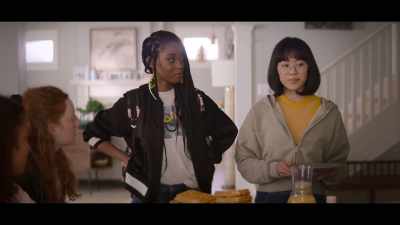 Janine. Always able
to diffuse an awkward moment - The Baby-Sitters Club