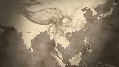 JAPAN HAS TIGHTENED
ITS GRIP ON ASIA - The Pacific War in Color
