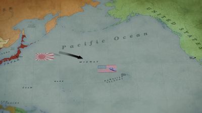 JAPAN, MIDWAY, HAWAIIAN ISLANDS - Greatest Events of World War II in Colour