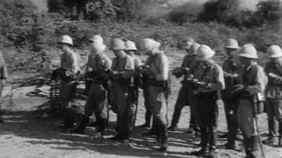 JAPANESE TROOPS ARE ABOUT
HALF NAVY AND HALF ARMY. - The Pacific War in Color
