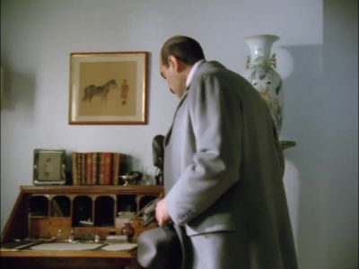 [Japp] Hmm, expensive
by the look of it. - Agatha Christie's Poirot