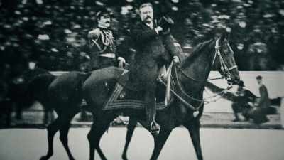 - [Jared] At the time
that TR becomes governor - Theodore Roosevelt