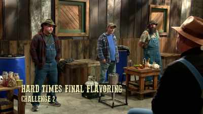 Jars on the table
before one hour passes, - Moonshiners: Master Distiller
