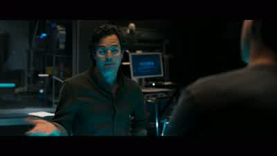 Jarvis has been beating him from inside without knowing it. - Avengers: Age of Ultron