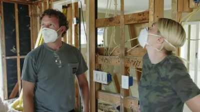 [Jasmine] And you don't wanna
be breathing that in - Help! I Wrecked My House