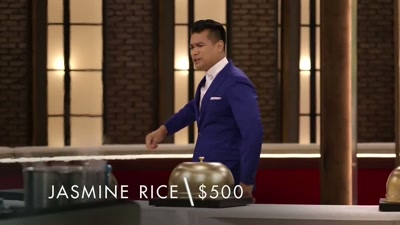 -Jasmine rice sold to Sue! $500.
-All right, Sue. - Cook at all Costs