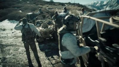 JASON: All right.
Cache the vehicles. - SEAL Team