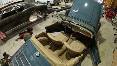 [Javier] So I'm working
on our '57 Triumph TR3. - Shorty's Dream Shop