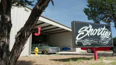 [Javier] We're making good
progress on Lupe's Mustang. - Shorty's Dream Shop