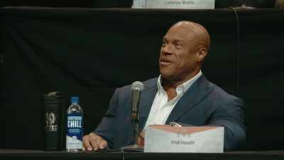 JAY: He wasn't defending
for the first time - Breaking Olympia: The Phil Heath Story