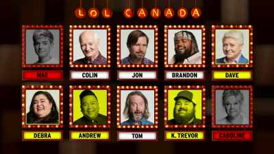 [Jay] K. Trevor and
Andrew get hit - LOL: Last One Laughing Canada