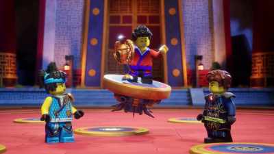 Jay is now without
his Elemental Powers, - LEGO Ninjago: Dragons Rising