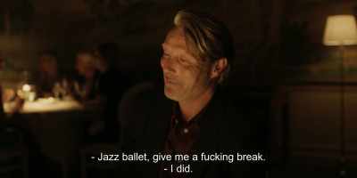 - Jazz ballet, give me a fucking break.
- I did. - Another Round